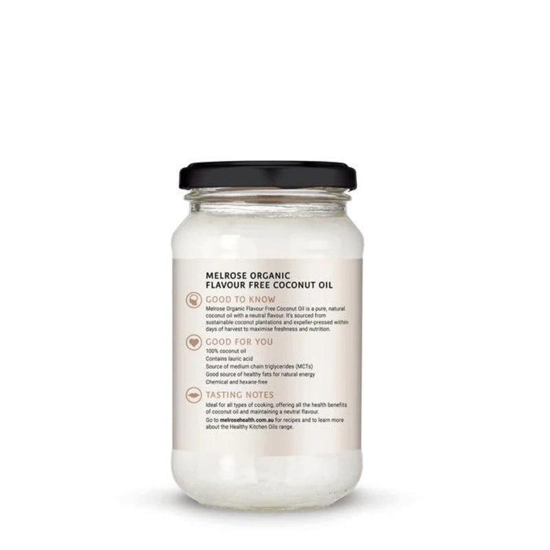 Melrose Organic Flavor Free Coconut Oil 325ml