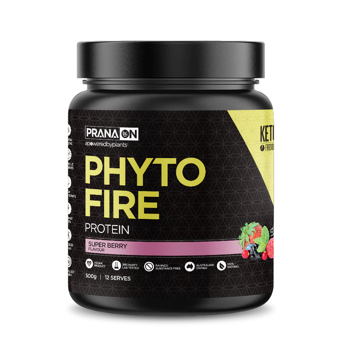 PRANA ON Phyto Fire Protein Berry 500G