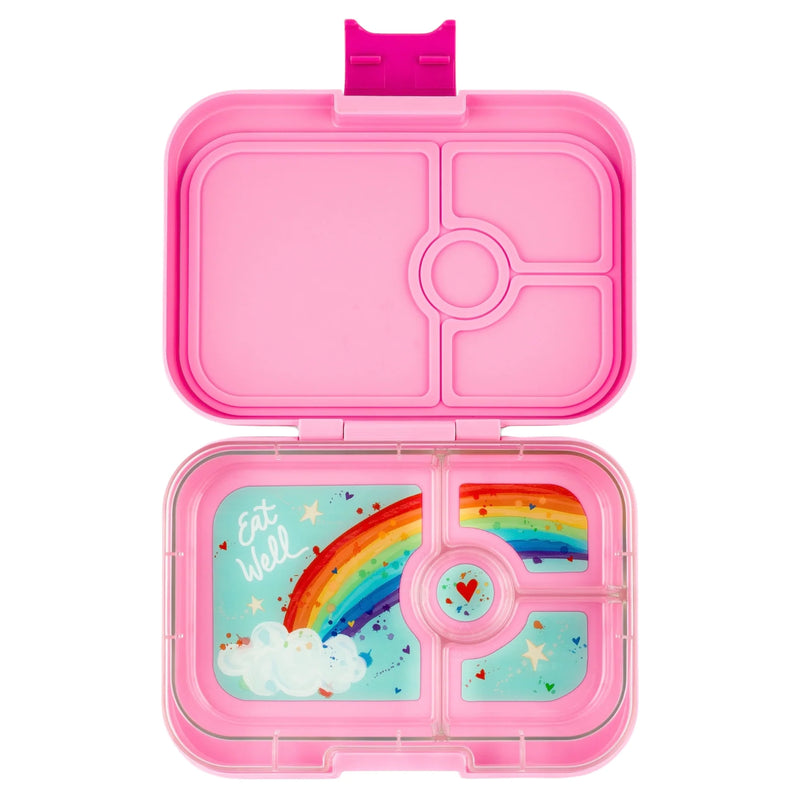 Bento Yumbox Panino 4 compartment (Power pink Rainbow)