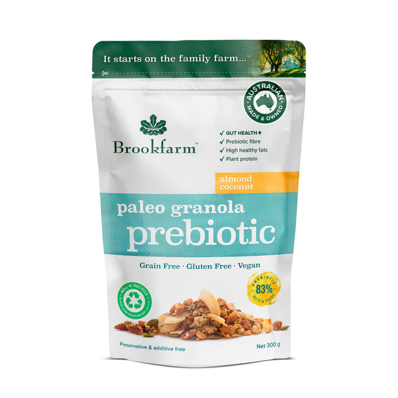 BROOKFARM Prebiotic Paleo Granola 300g
