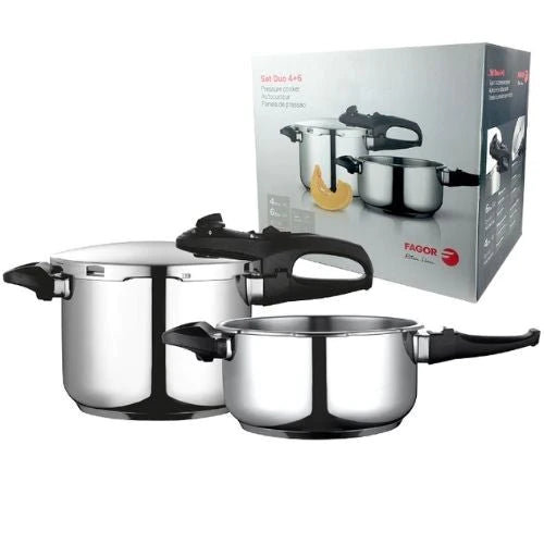 Fagor Pressure Cooker Duo S S Combo Set 4L 6L Go Vita Burwood