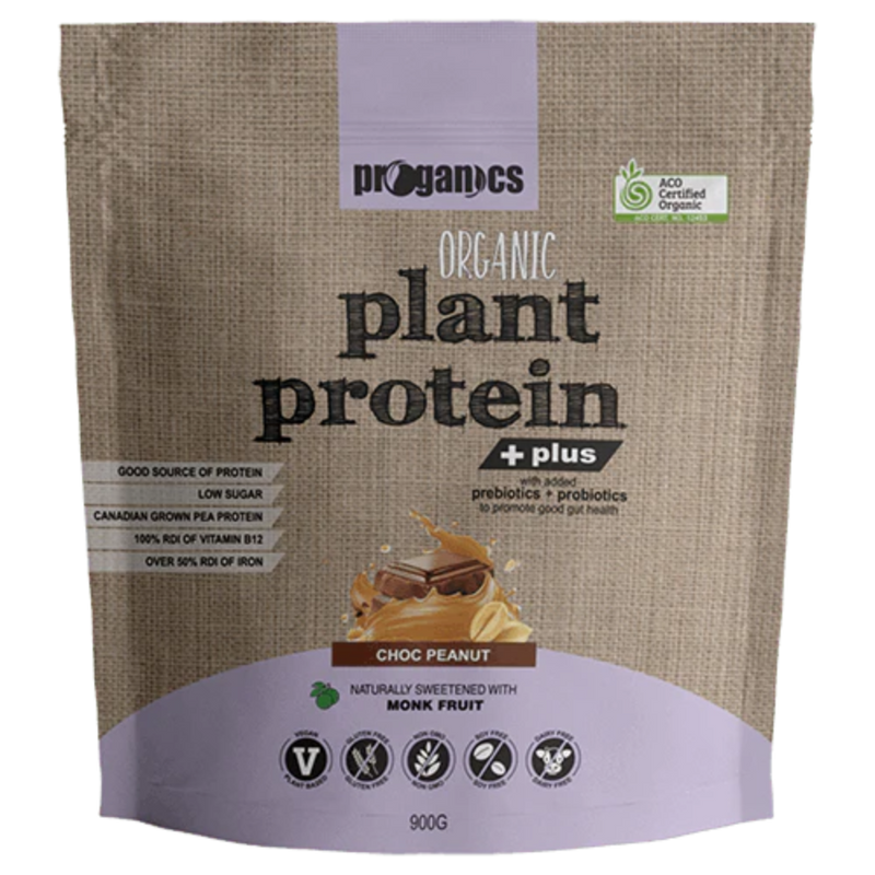 P/G Plant Protein Plus Choc Peanut 900g