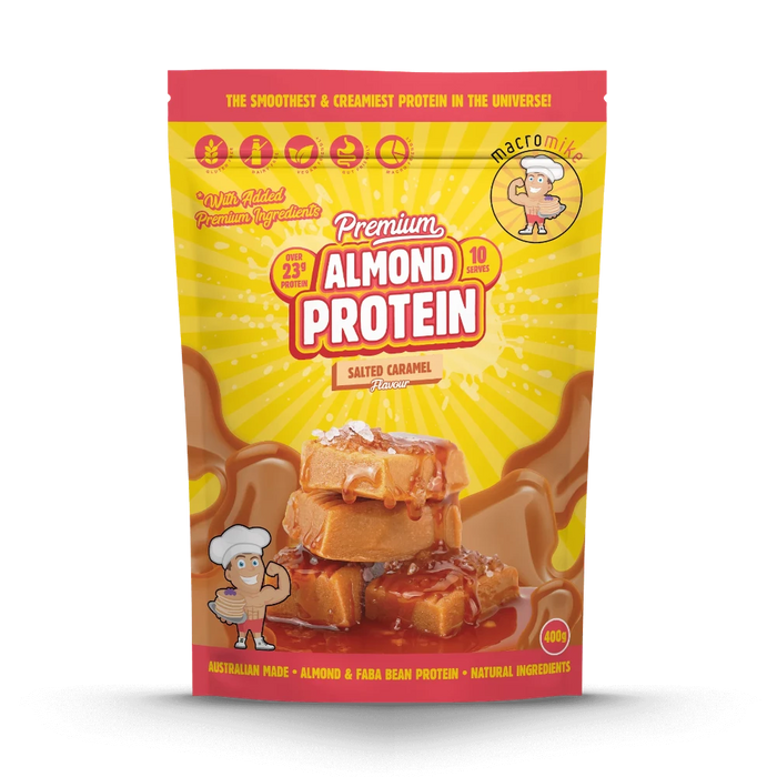 MACRO MIKE Pp Almond Salted Caramel 400G