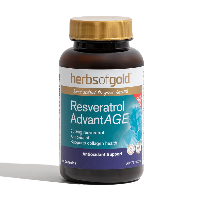 Herbs of Gold Resveratrol Advantage 60c