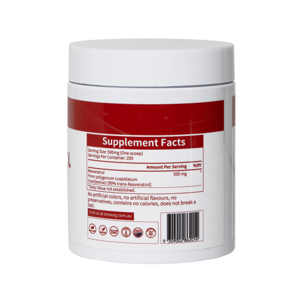 Omsorg Resveratrol 100g