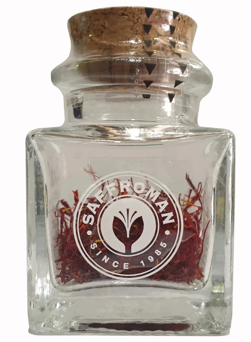 Sun Brand Spanish Saffron Threads in Glass Jar 1g