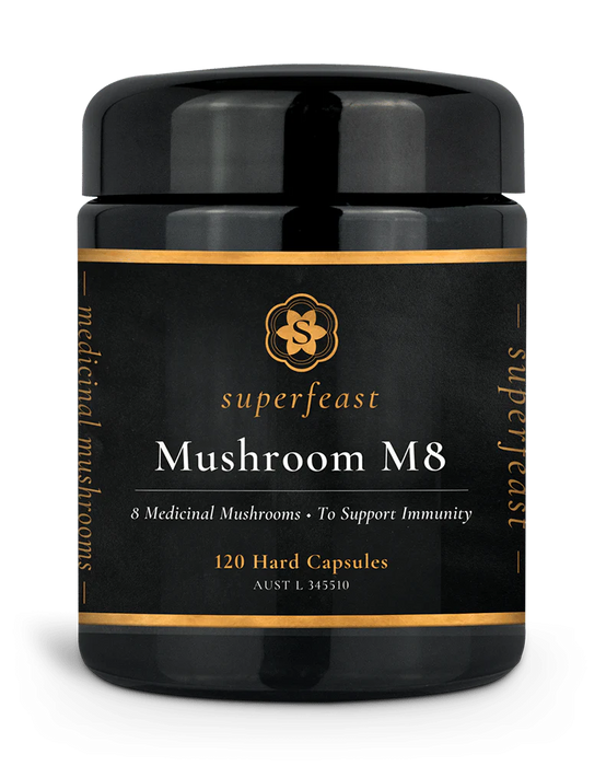 Super Feast Mushroom M8 120 Capsules