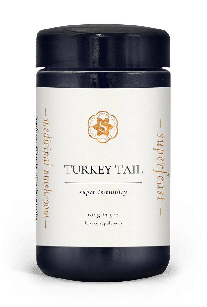 Super Feast Turkey Tail 100g Jar