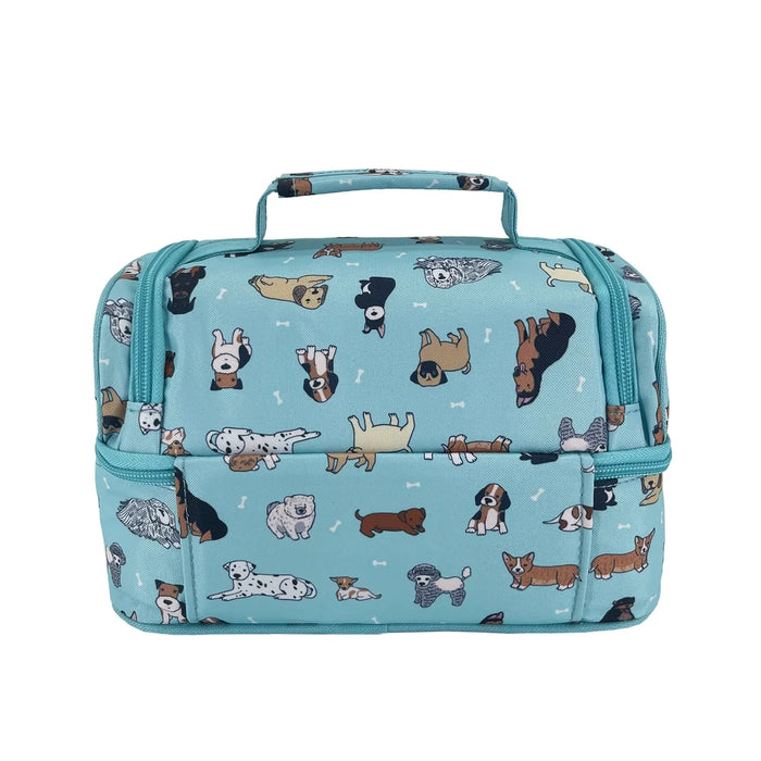 Sachi Double Decker Lunch Bag (Puppy Dogs)