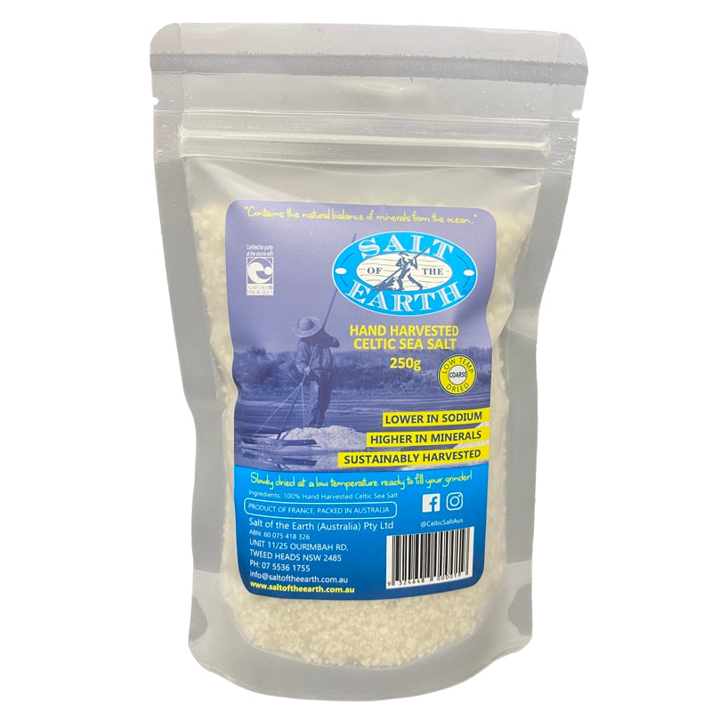 Salt of the Earth Celtic Sea Salt PRE-DRIED Coarse 250g