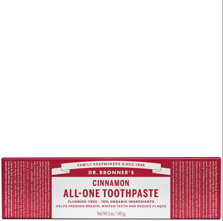 Dr Bronner's Toothpaste Cinnamon 140g