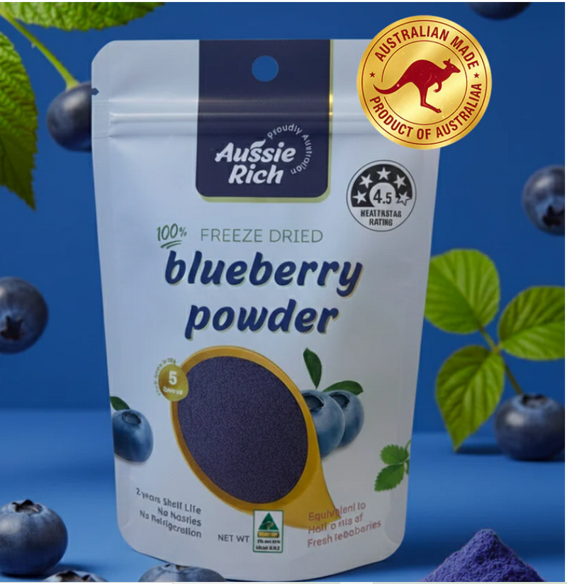 Aussie Rich Blueberry Powder 50g