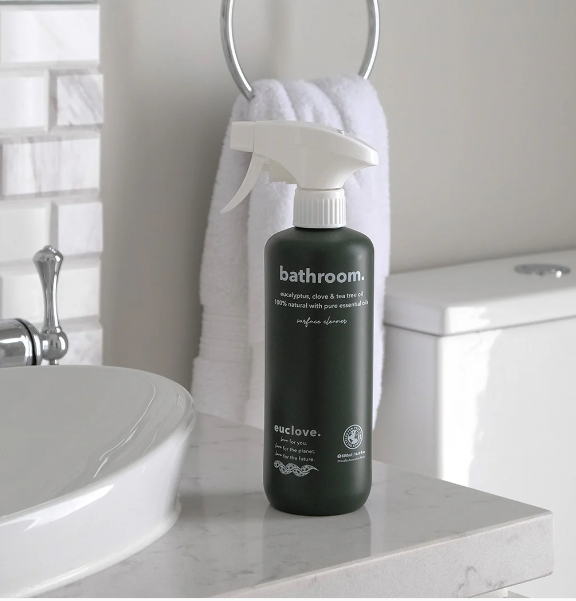 Euclove Natural Bathroom & Mould Cleaner 500ml - Clove Oil Antifungal Bleach Alternative