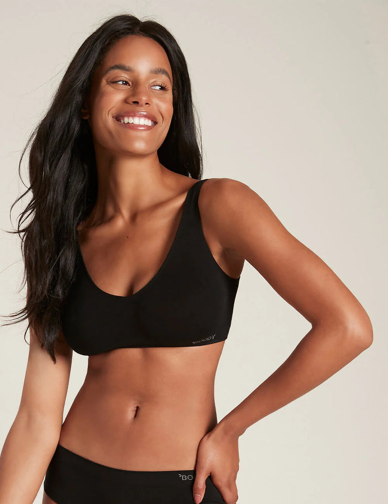 BOODY Bamboo Shaper Top Bra Black
