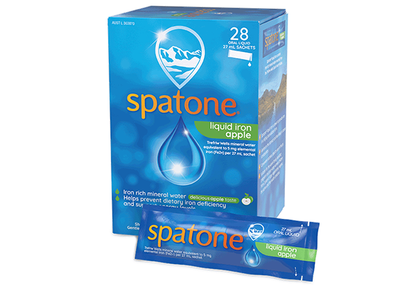 SPATONE Liquid Iron Apple 28s