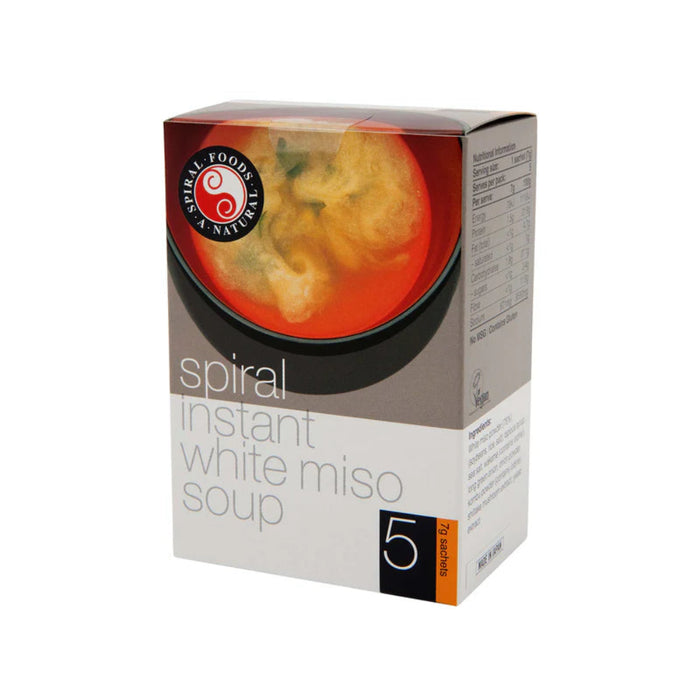 Spiral Instant Miso White 5 Pack X 7G