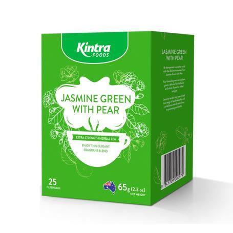 KINTRA FOODS Jasmine Green and Pear 65G 25 Tb