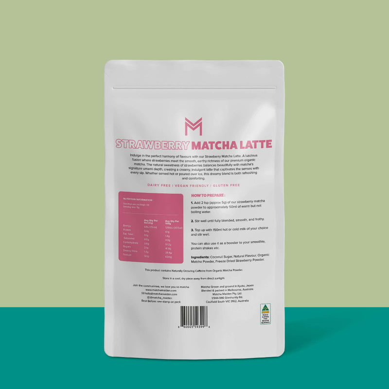Matcha Maiden Strawberry Matcha Latte 150g