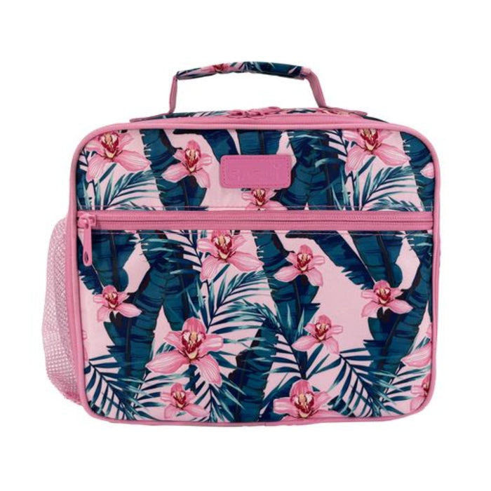 SACHI Insulated Crew Lunch Bag Pink Orchids