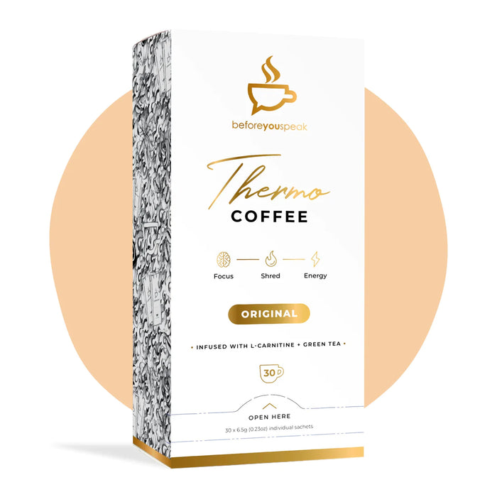 BEFOREYOUSPEAK Thermogenic Coffee Unsweet 30s