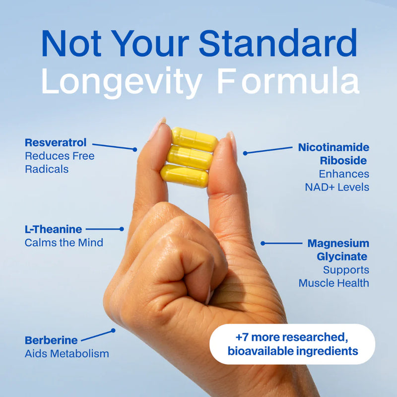 Melrose Future Lab, Time Capsule Daily Longevity Complex,  90 Veggie Hard Capsules