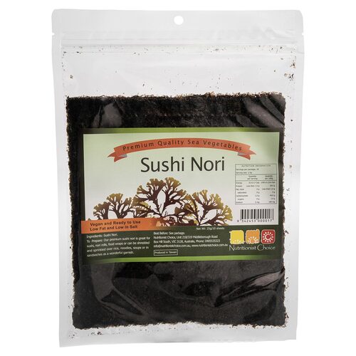 NUTRITIONIST CHOICE Sushi Nori 10 Sheets 25G