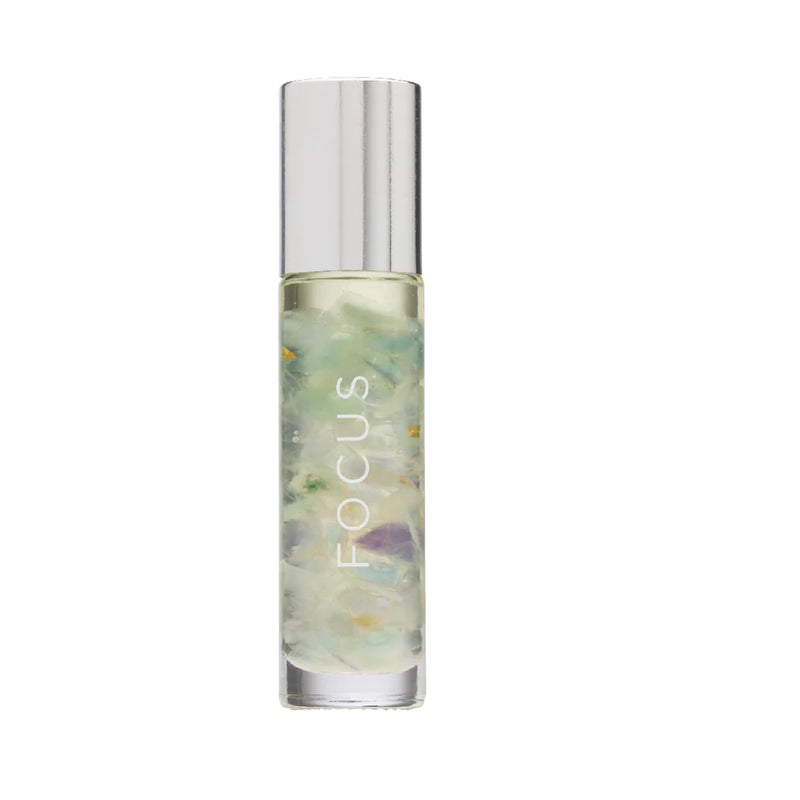 Summer Salt Body Focus Rainbow Fluorite Roller 10ml