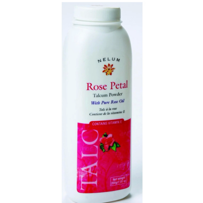 Nelum Rose Petal Talcum Powder 200g