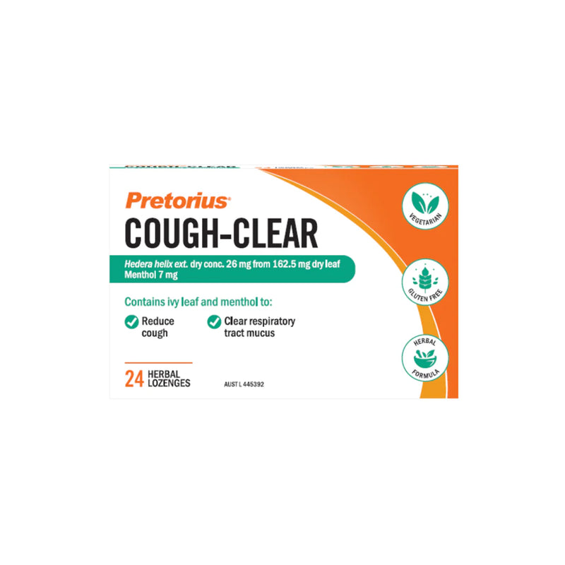 PRETORIUS Cough Clear 24 Lozenges