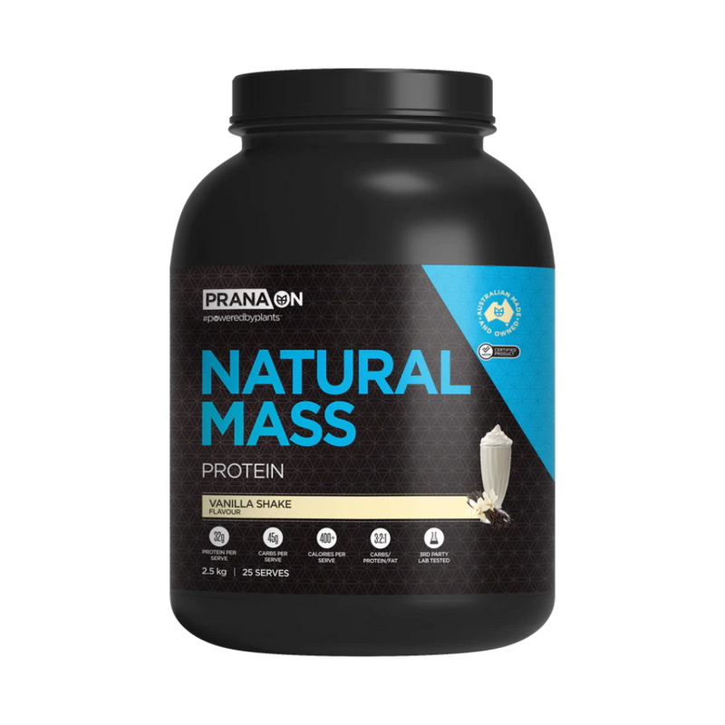 Prana On Natural Mass Vanilla Shake 2.5kg