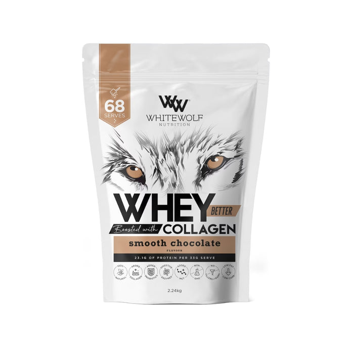 White Wolf Nutrition Whey Better Protein Smooth Chocolate 2.24kg