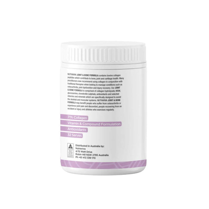 NutraViva Plus Joint & Bone Formula Unflavoured 320g