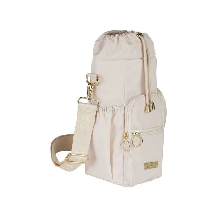 Sachi cross body insulated bottle bag (Alabaster)