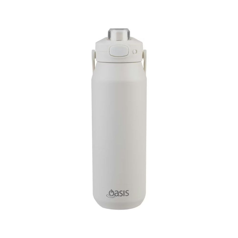 Oasis Ceramic Capri Drink Bottle 1L Alabaster