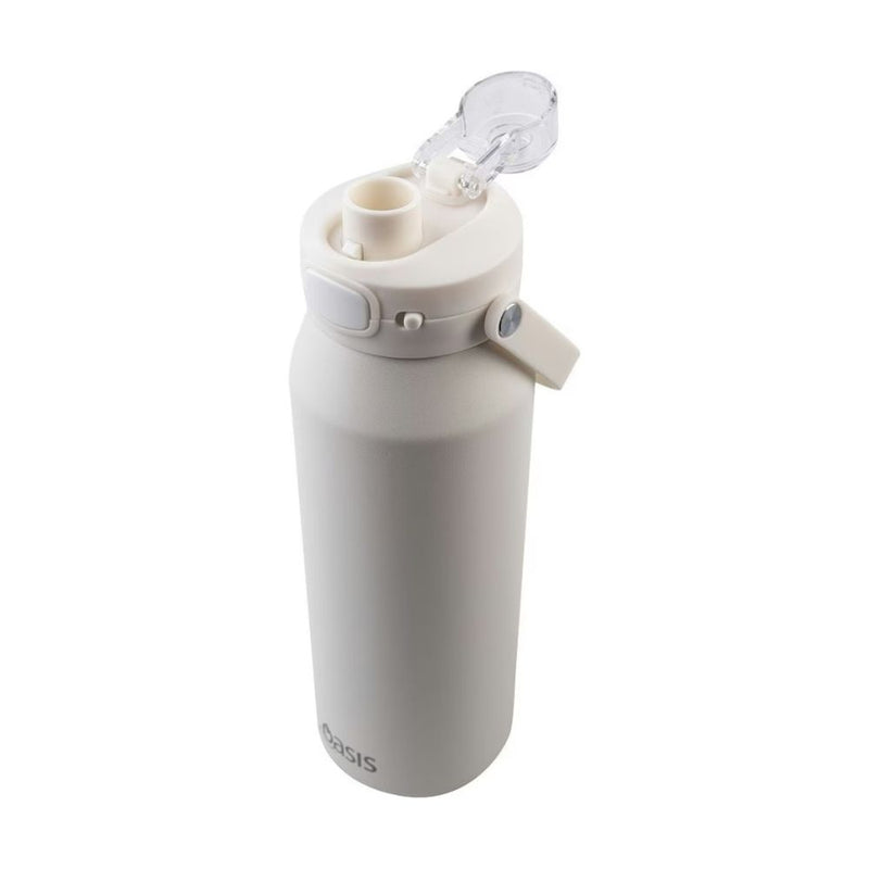 Oasis Ceramic Capri Drink Bottle 1L Alabaster