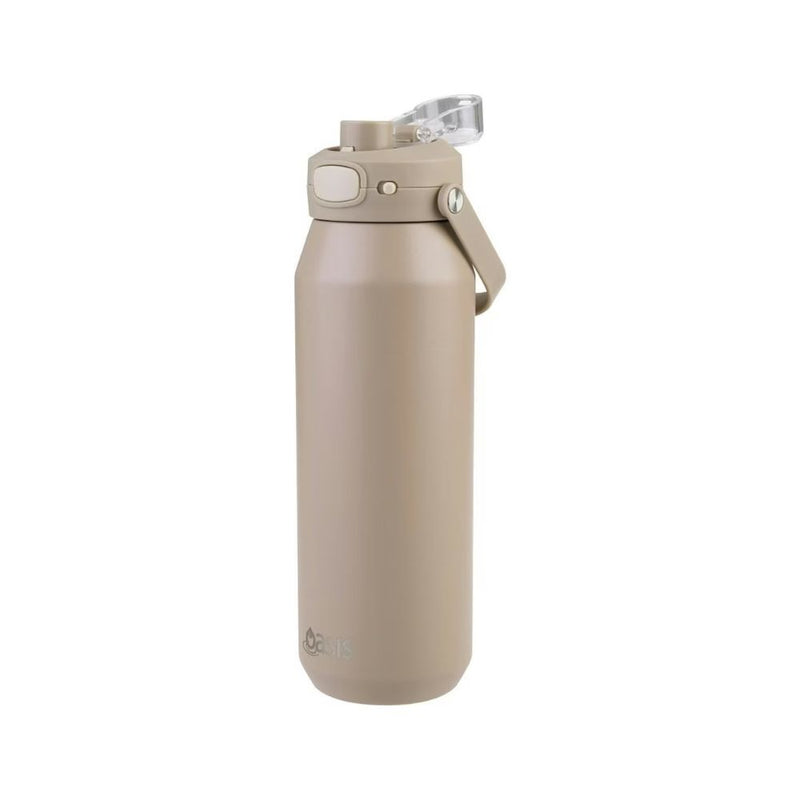 Oasis Ceramic Capri Drink Bottle 1L latte