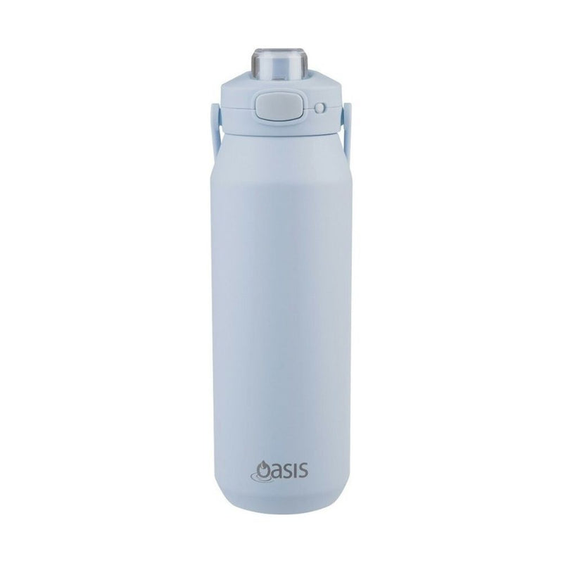 Oasis Ceramic Capri Drink Bottle 1L Periwinkle