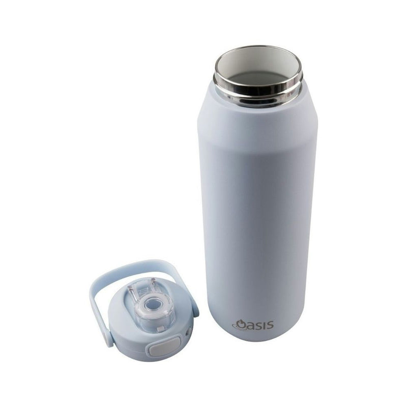 Oasis Ceramic Capri Drink Bottle 1L Periwinkle