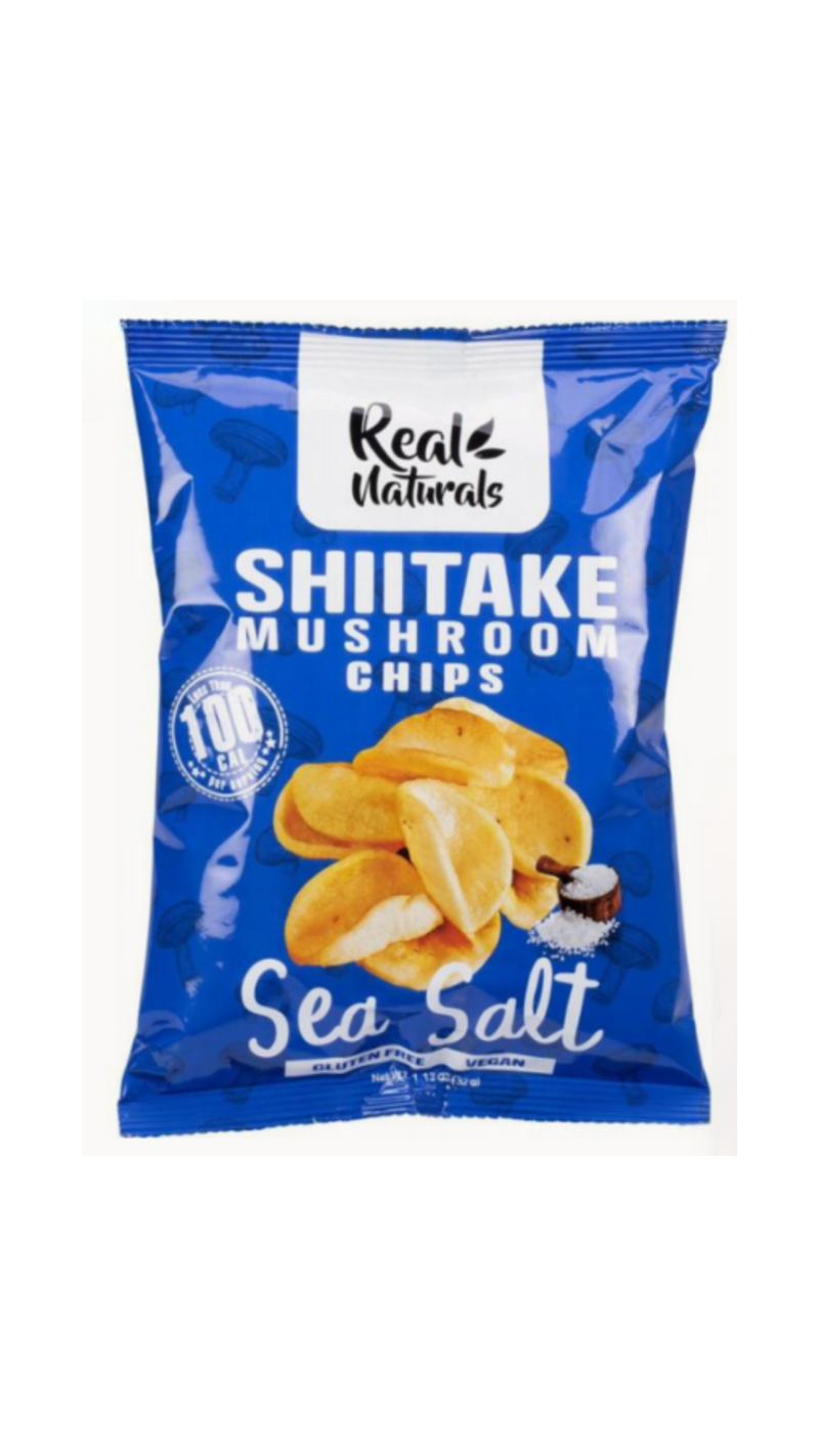 REAL NATURALS Shitake Mushroom Chips Salted