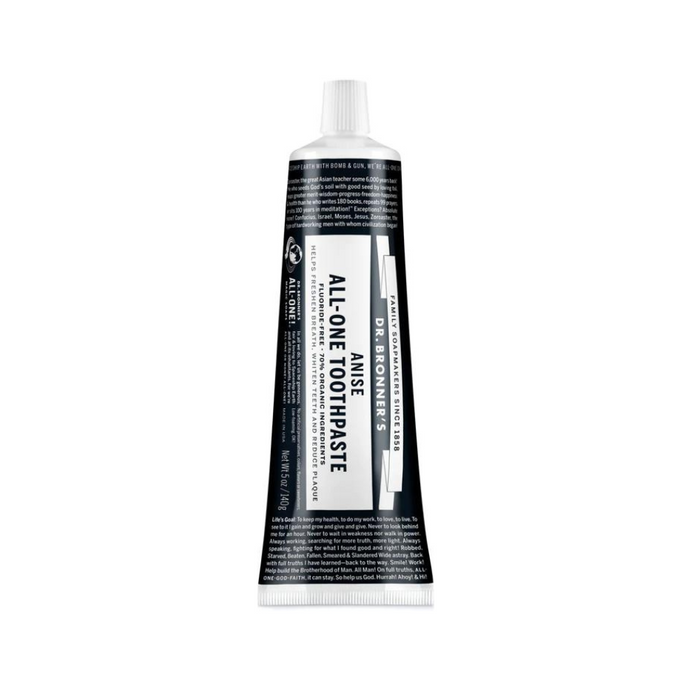 Dr Bronner's Toothpaste Anise 140g