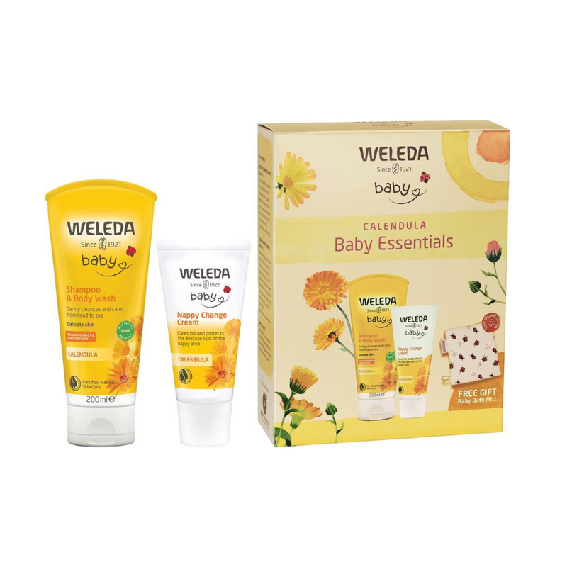 Weleda Calendula Baby Essentials Gift Pack