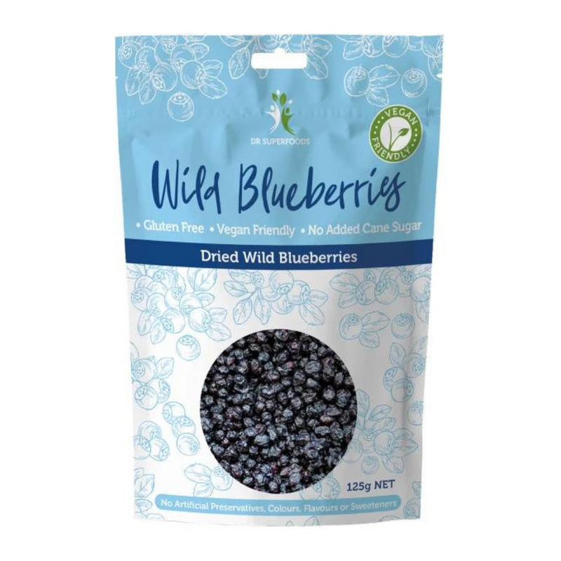 Dr Superoods Blueberries 125g