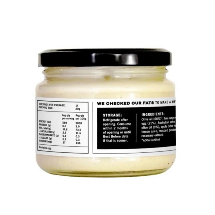 Undivided Food Co. Good Fat Mayo 280g