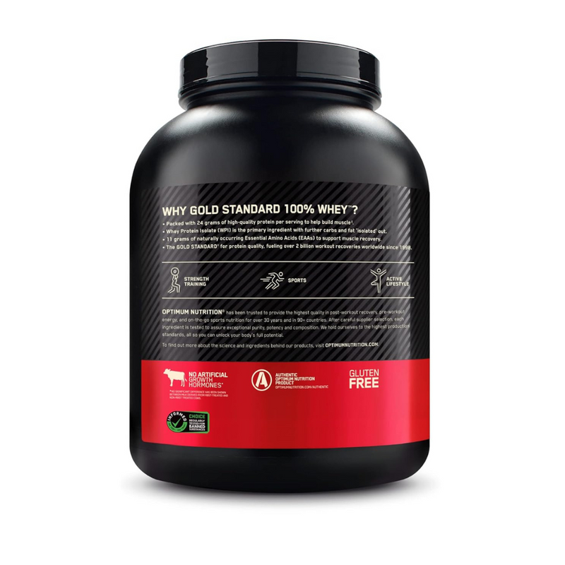 OPTIMUM NUTRITION 100percent Whey Gold 5lb EM Choc