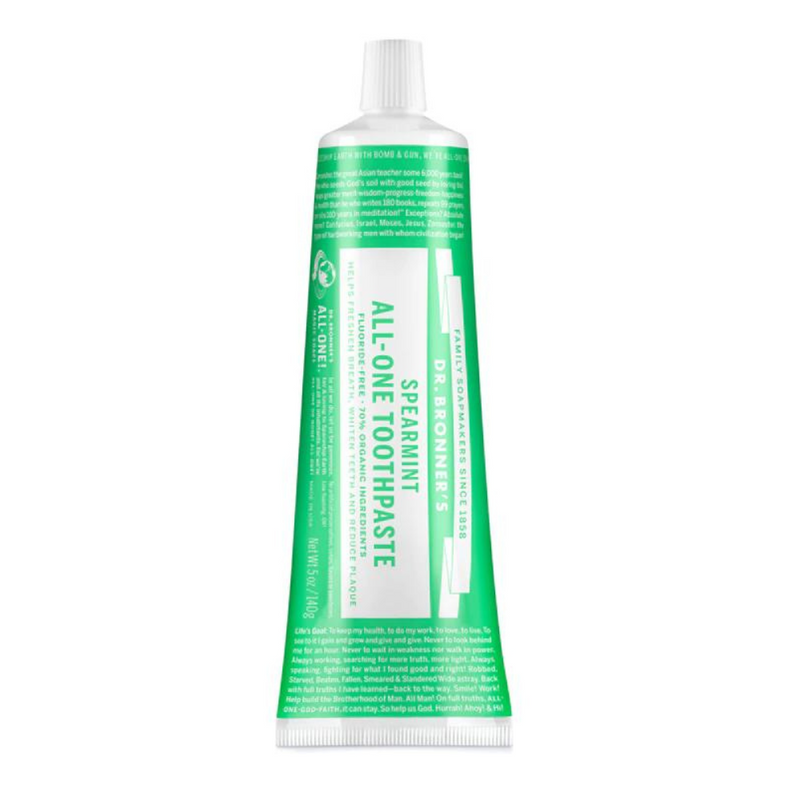 Dr Bronner's Toothpaste Spearmint 140g