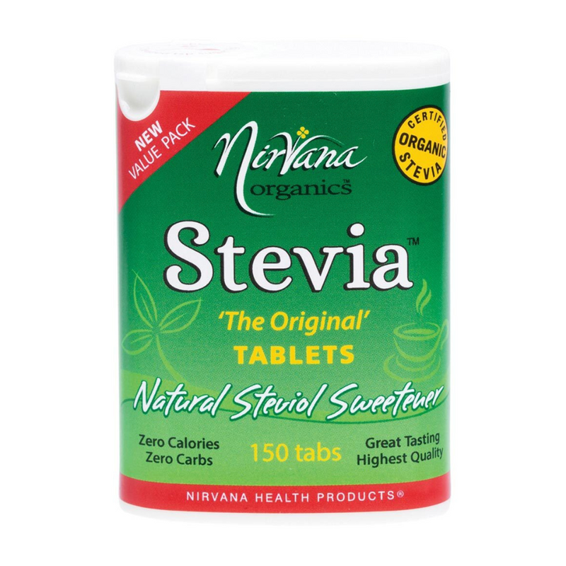 Nirvana Organics Stevia 150 tabs