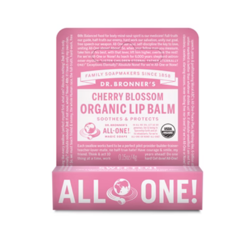 DR BRONNERS Org Lip Balm Cherry Blossom 4G