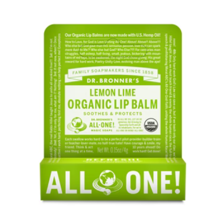 DR BRONNERS Lip Balm Lemon Lime