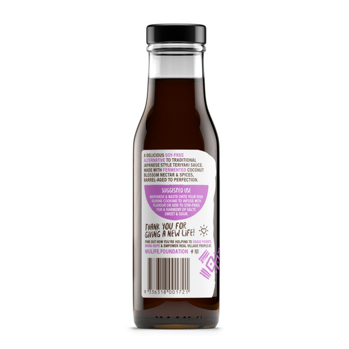 NIULIFE Organic Coconut Thick Sauce Teriyaki Style 250mL