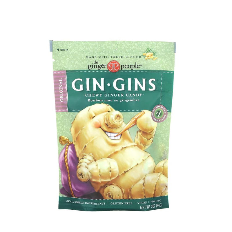 THE GINGER PEOPLE Gin Gins Ginger Candy